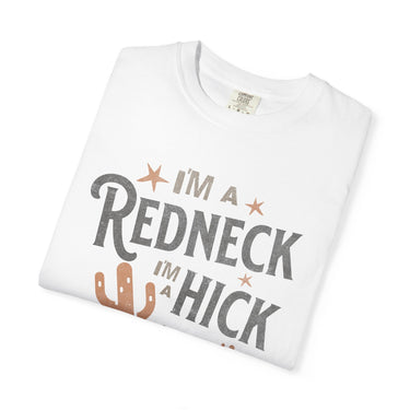 Hardy Redneck Hick Hippie Tee - Adult Unisex - Sunlit Funlit Country Music Tees